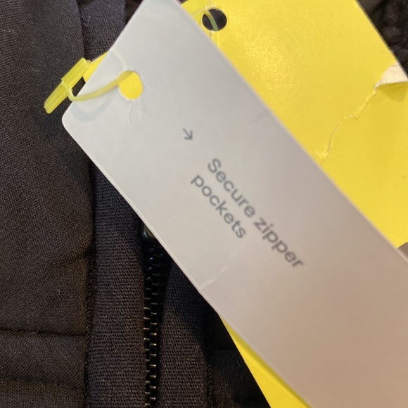 All in Motion Men’s Sherpa Fleece Full zip jacket sweatshirt size S black nwt - Picture 5 of 8